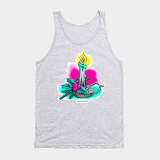 Christmas candle Tank Top